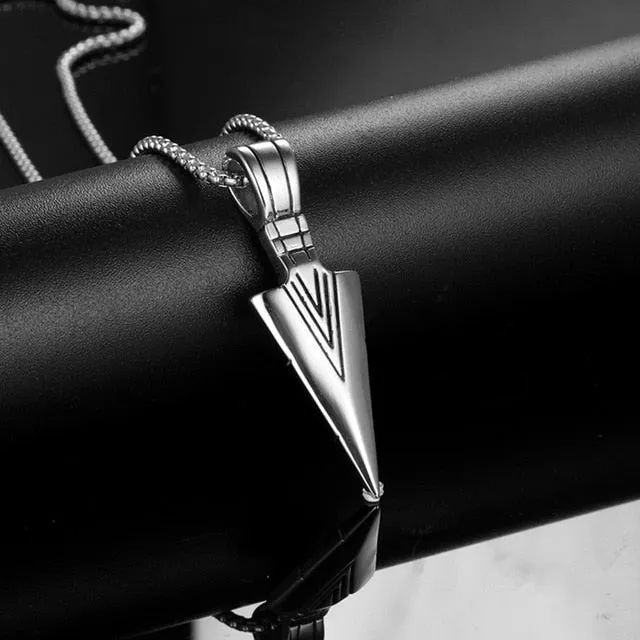 Fashion Unisex Trendy Stainless Steel Cross Armour Minimalist Chain