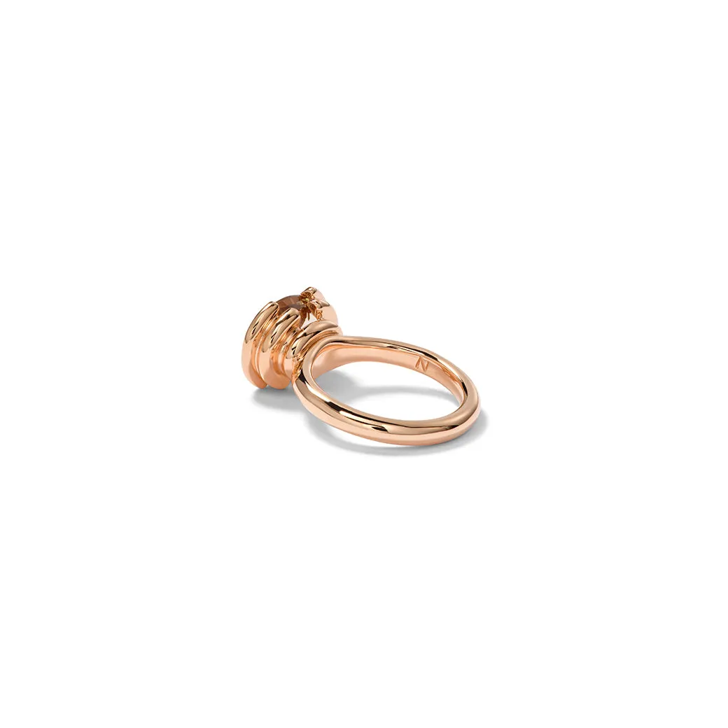 Fenestra Stacked Solitaire Ring - Multi Tourmaline