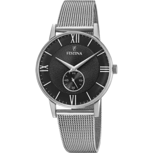 Festina Retro Men's Black Watch F20568/4