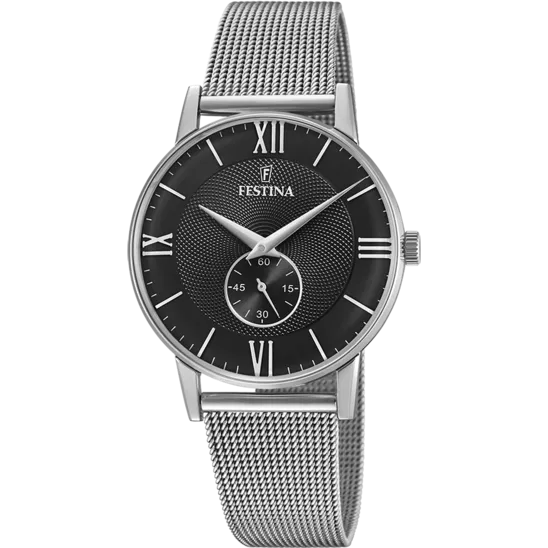 Festina Retro Men's Black Watch F20568/4