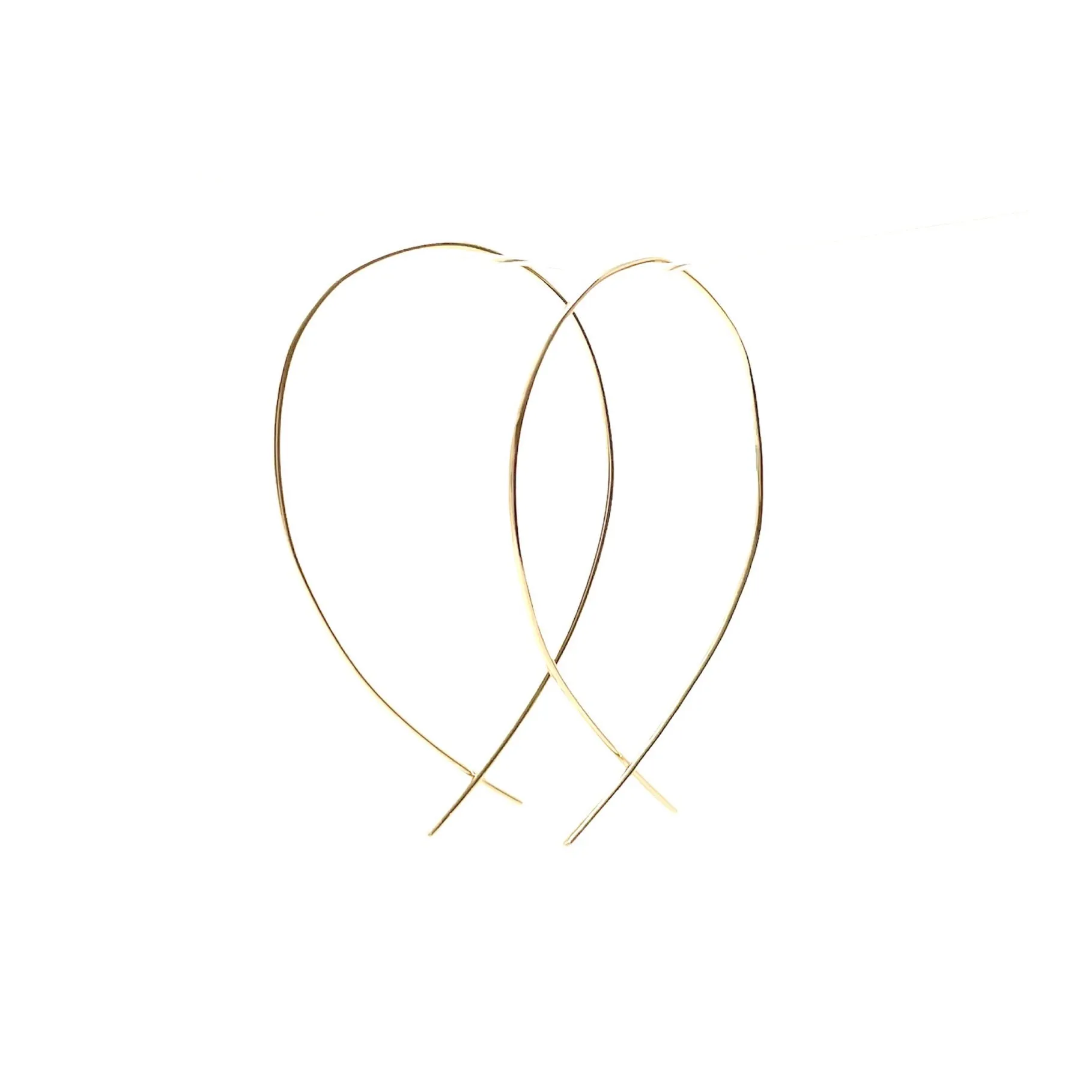 Fishtail Threader Earrings
