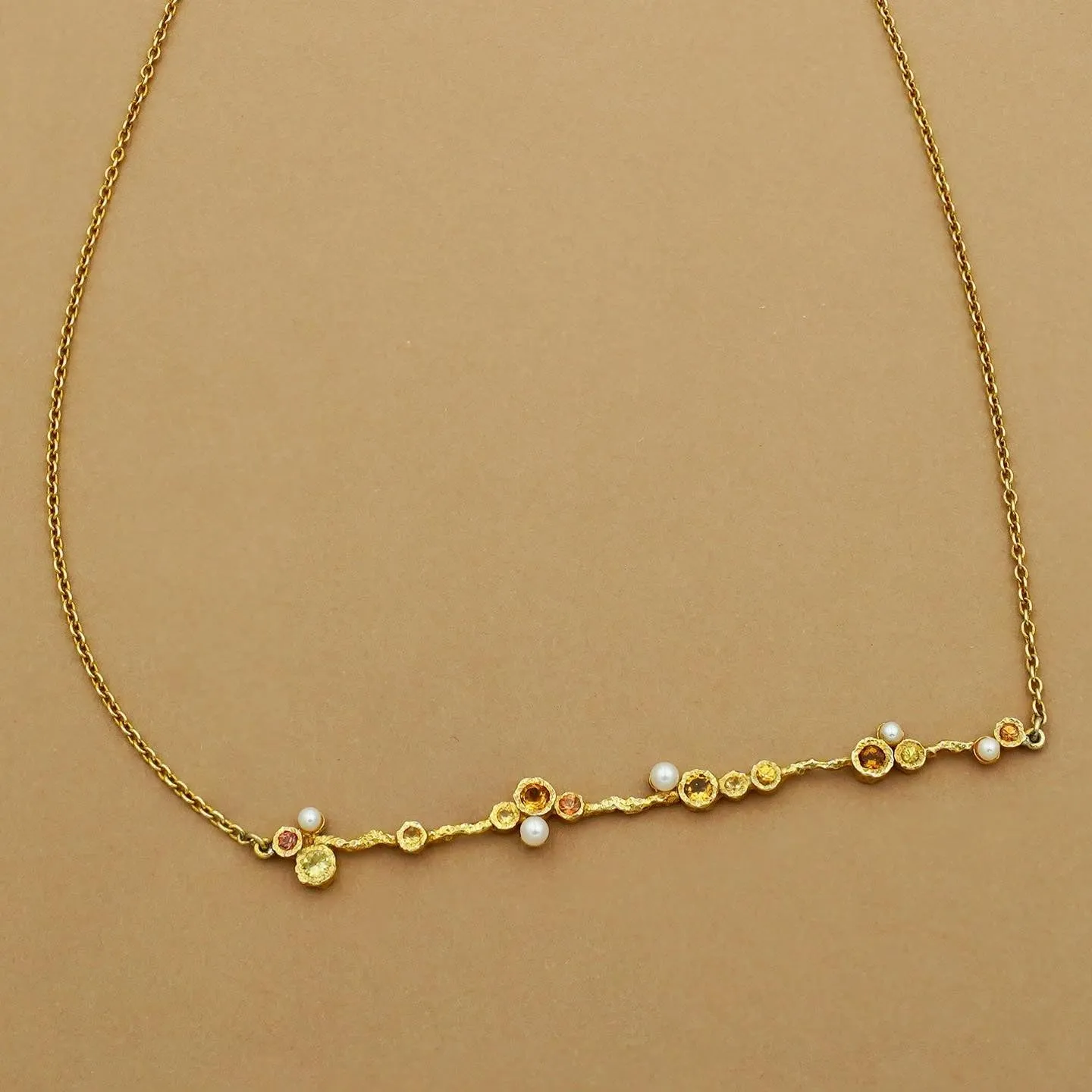 Floret Bar Necklace