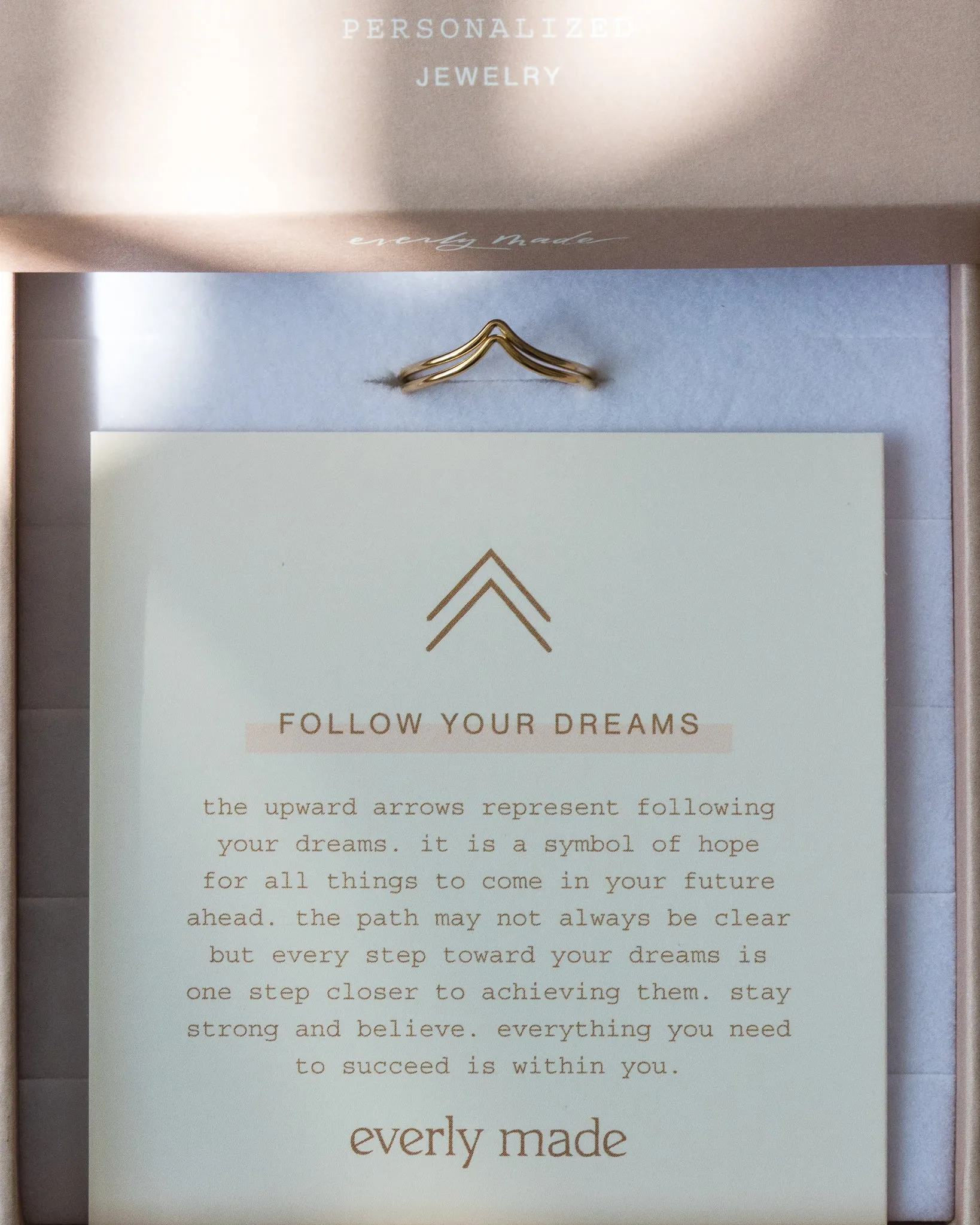 Follow Your Dreams Stacked Ring Set
