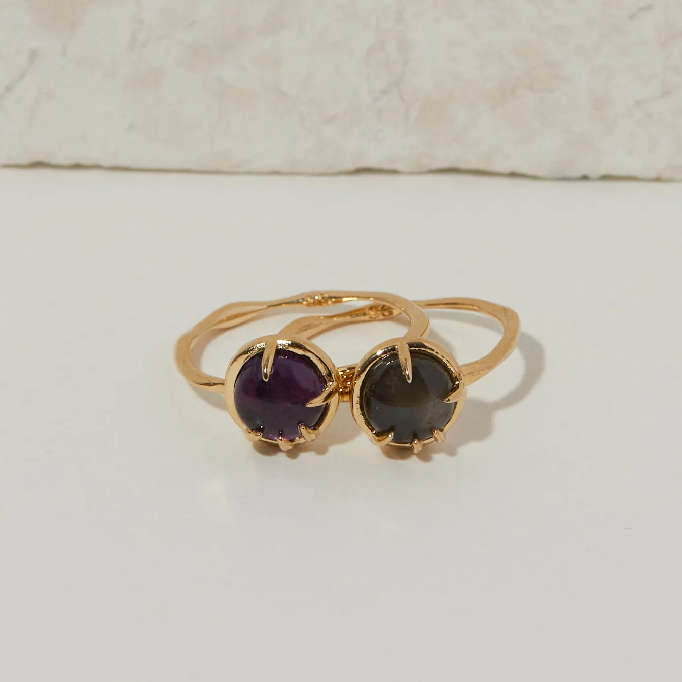 Fortune Teller in Black Moonstone