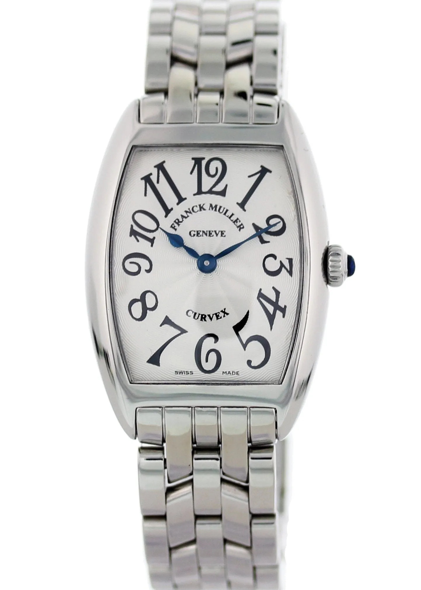 Franck Muller Curvex Stainless Steel 1752QZ Ladies Watch