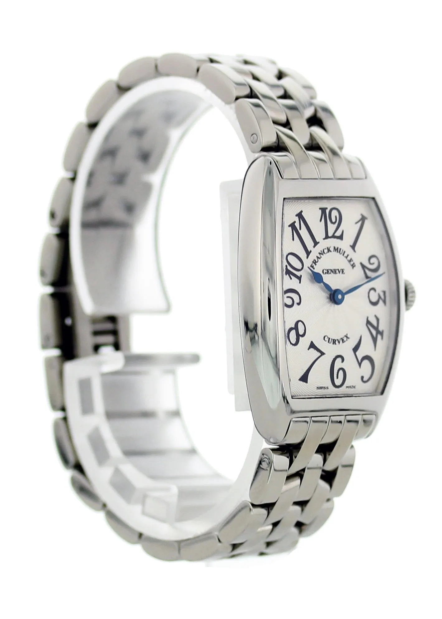 Franck Muller Curvex Stainless Steel 1752QZ Ladies Watch