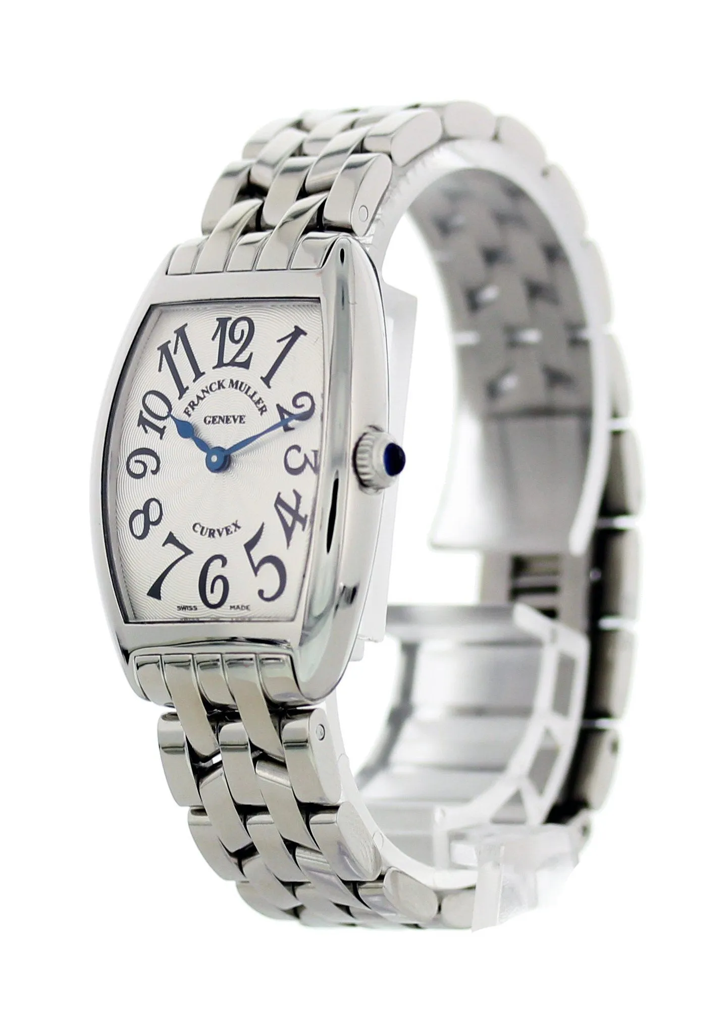 Franck Muller Curvex Stainless Steel 1752QZ Ladies Watch
