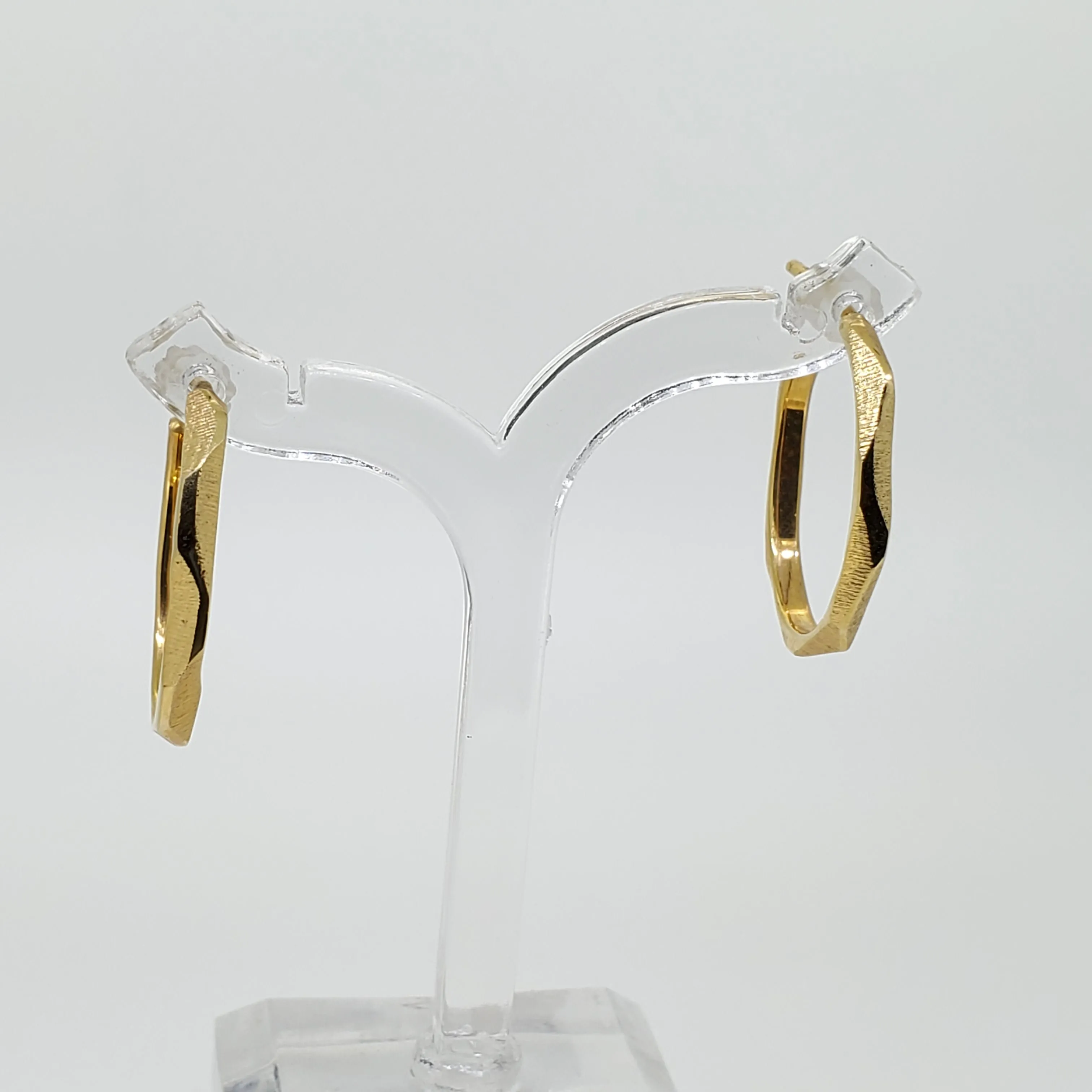 Geometric Hoop Earrings