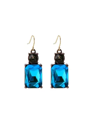 Geometric Square Earrings