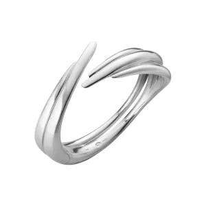 Georg Jensen Arc Sterling Silver Hinged Bangle