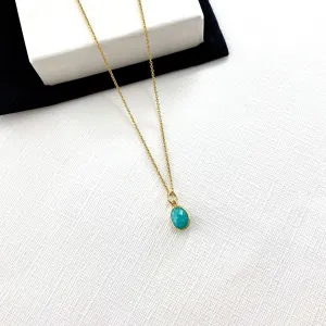 Gold Amazonite Necklace