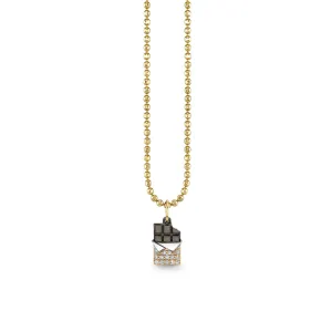 Gold & Diamond Chocolate Bar Charm