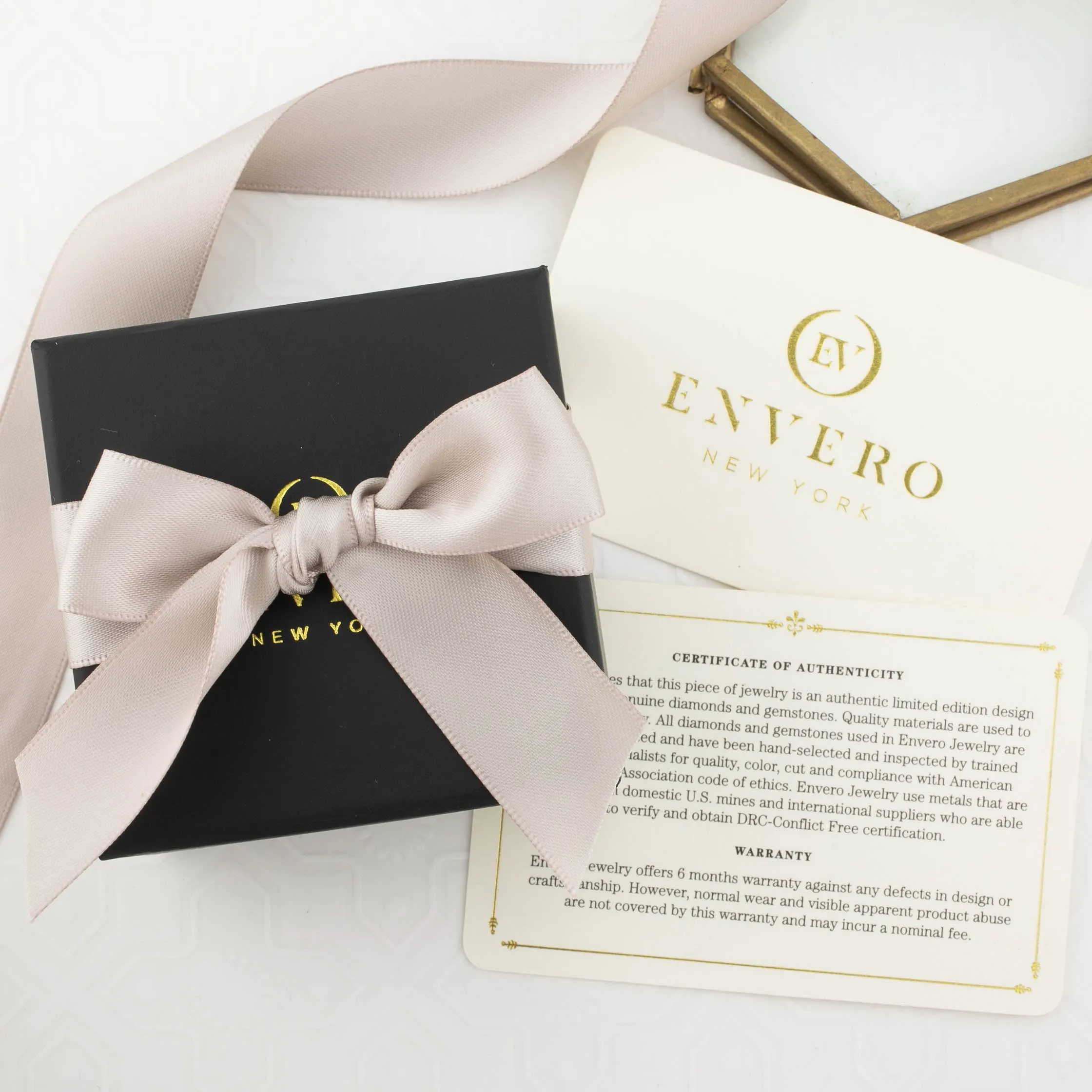 Gold Bar Threader Earrings