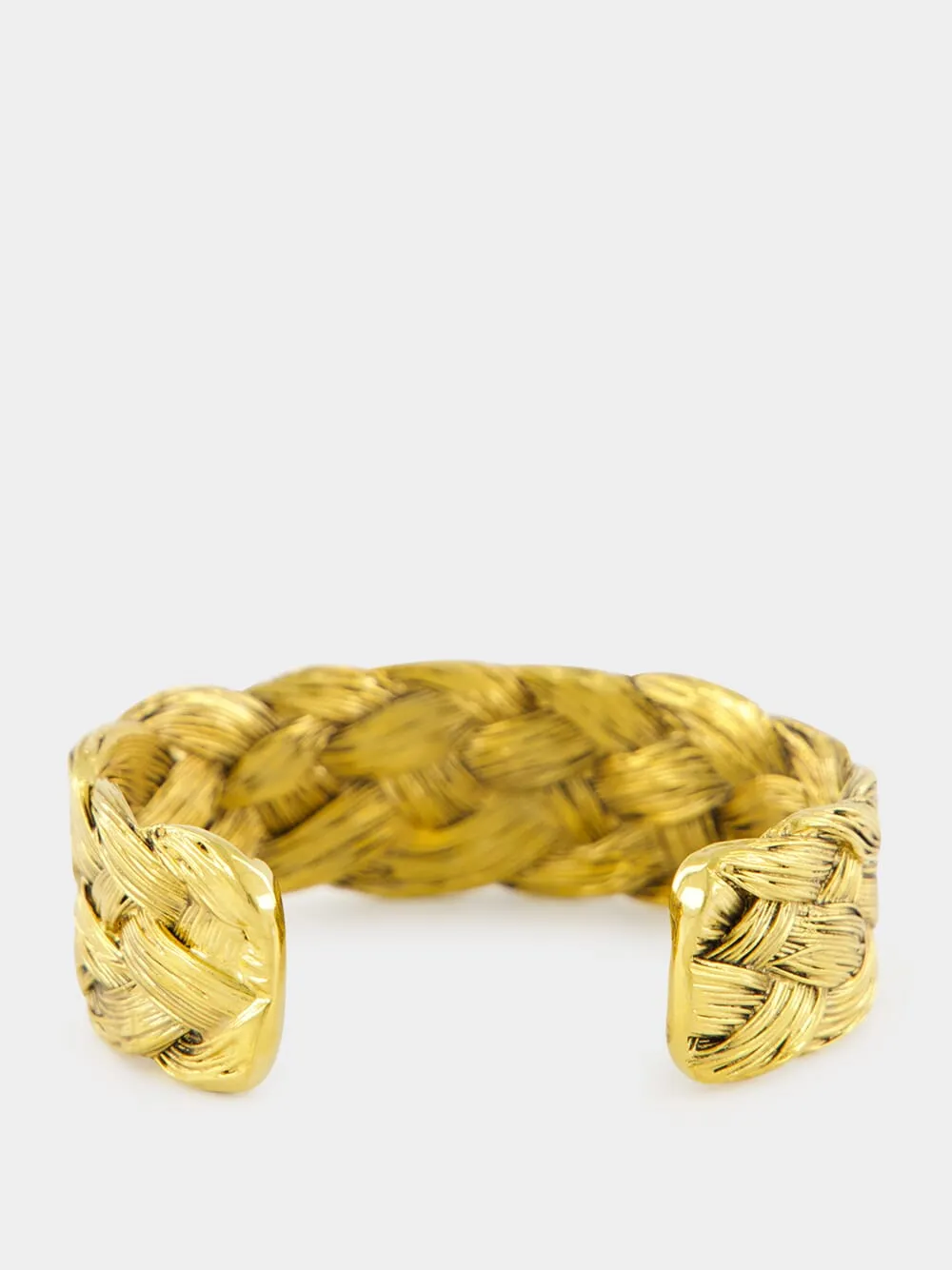 Gold Braided Cuff