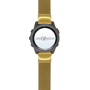 Gold Milanese Loop Garmin Fenix 6X / 7X / 8 (51MM) Band