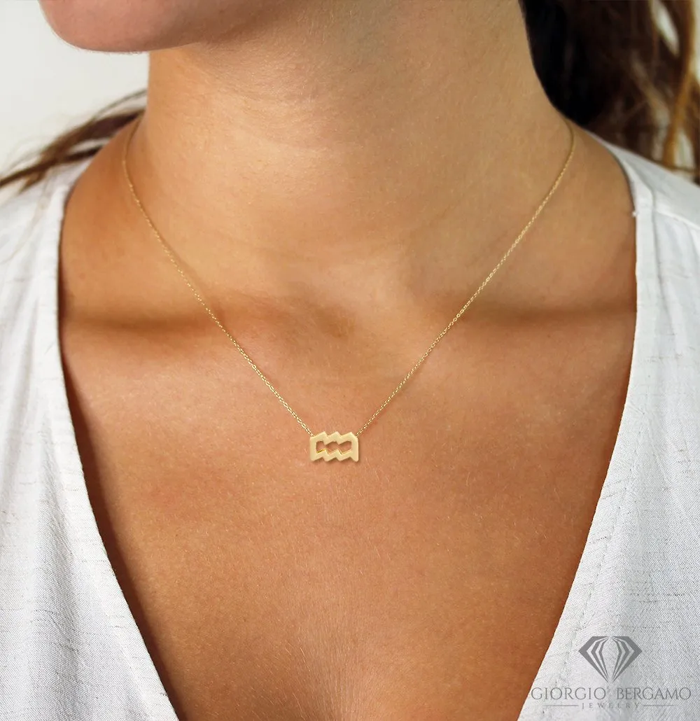 Gold Plated Zodiac, Horoscope, Pendant Necklaces