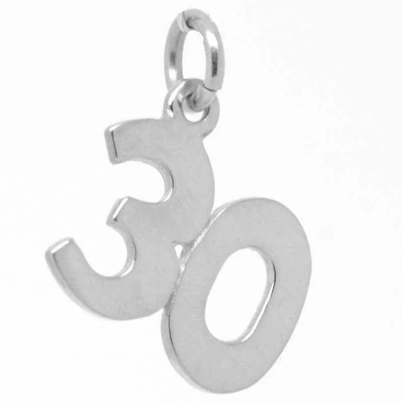 Gold Thirty Charm