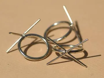 Handmade Claw Ring Setting For Natural Stones, Round shank, 4 prongs