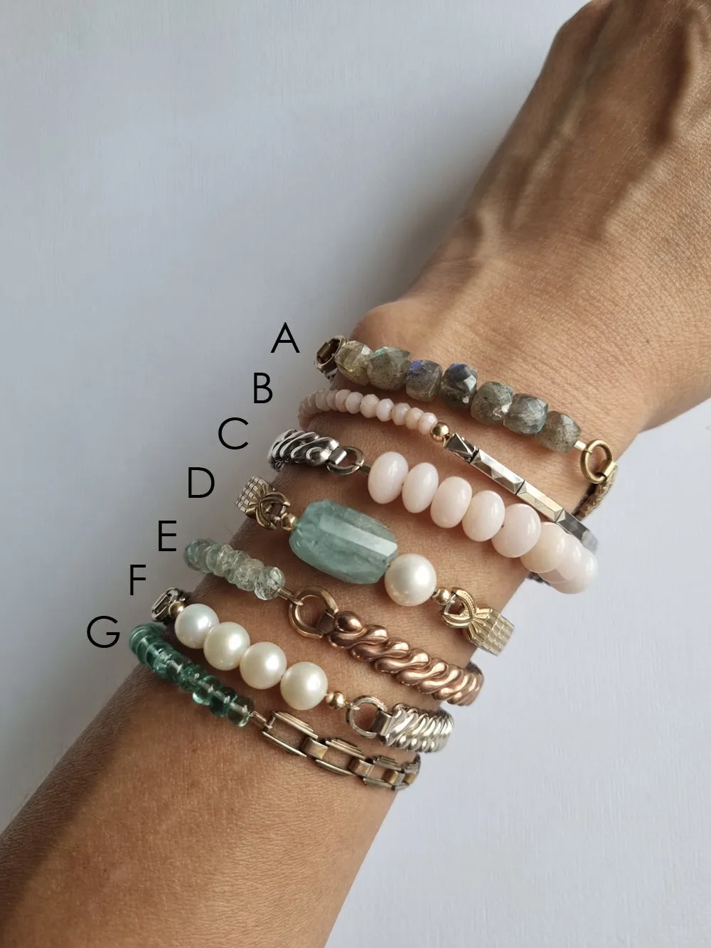 handmade with love | vintage reinvented bracelets for holiday gifts