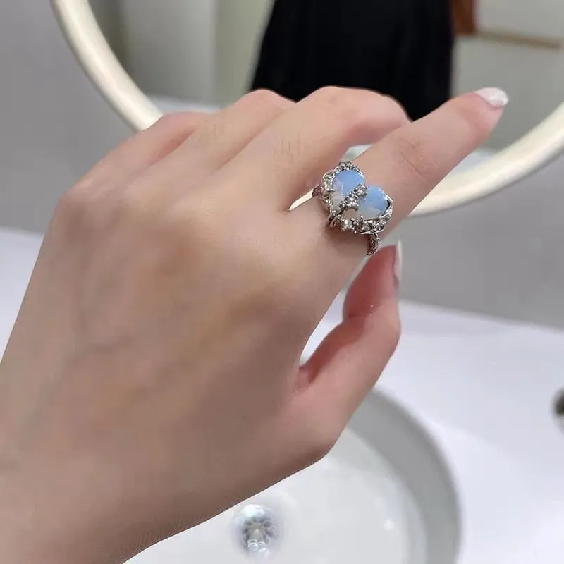 Heart Open Rings for Women