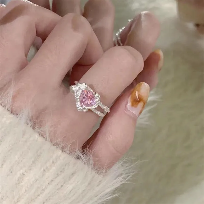 Heart Open Rings for Women