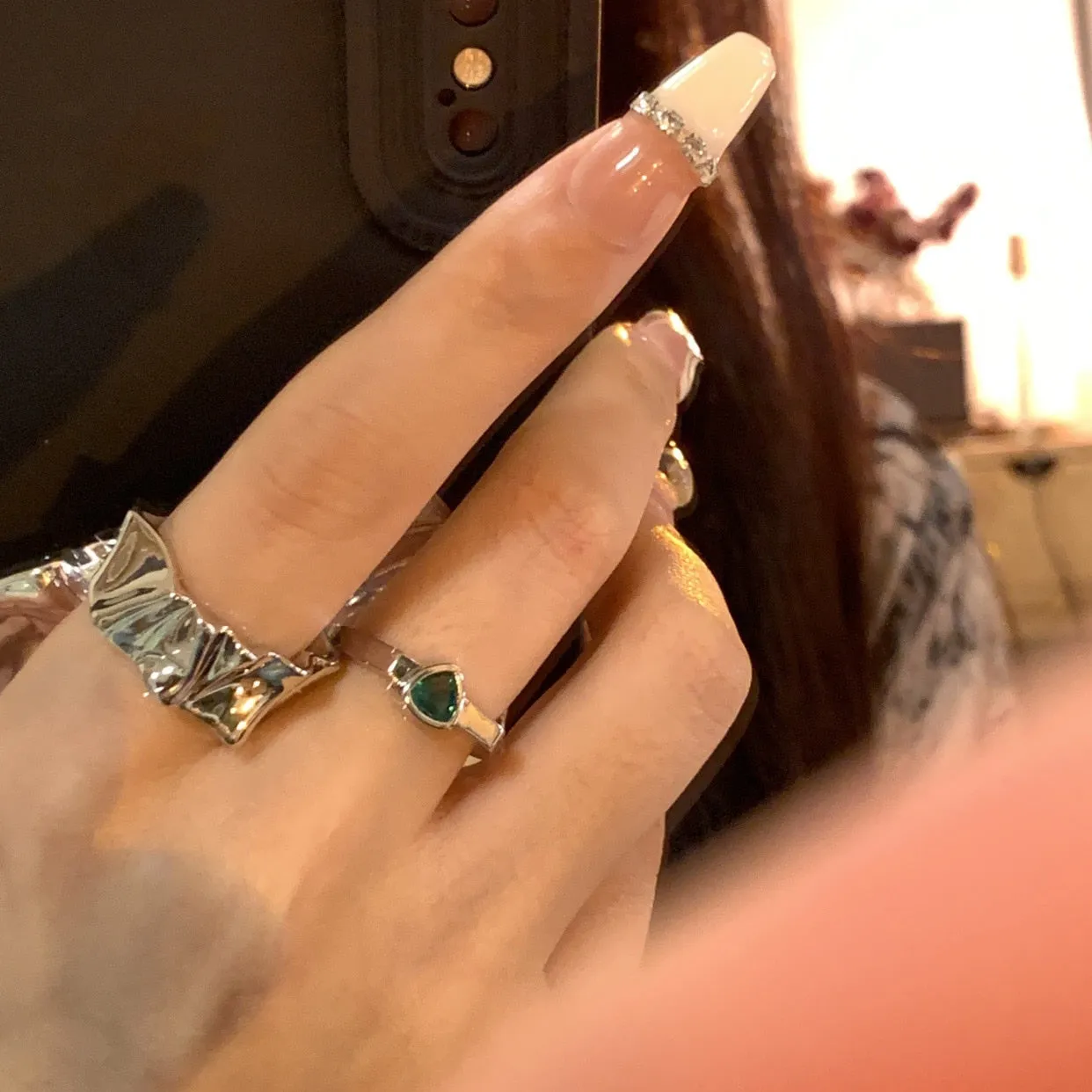 Heart Open Rings for Women
