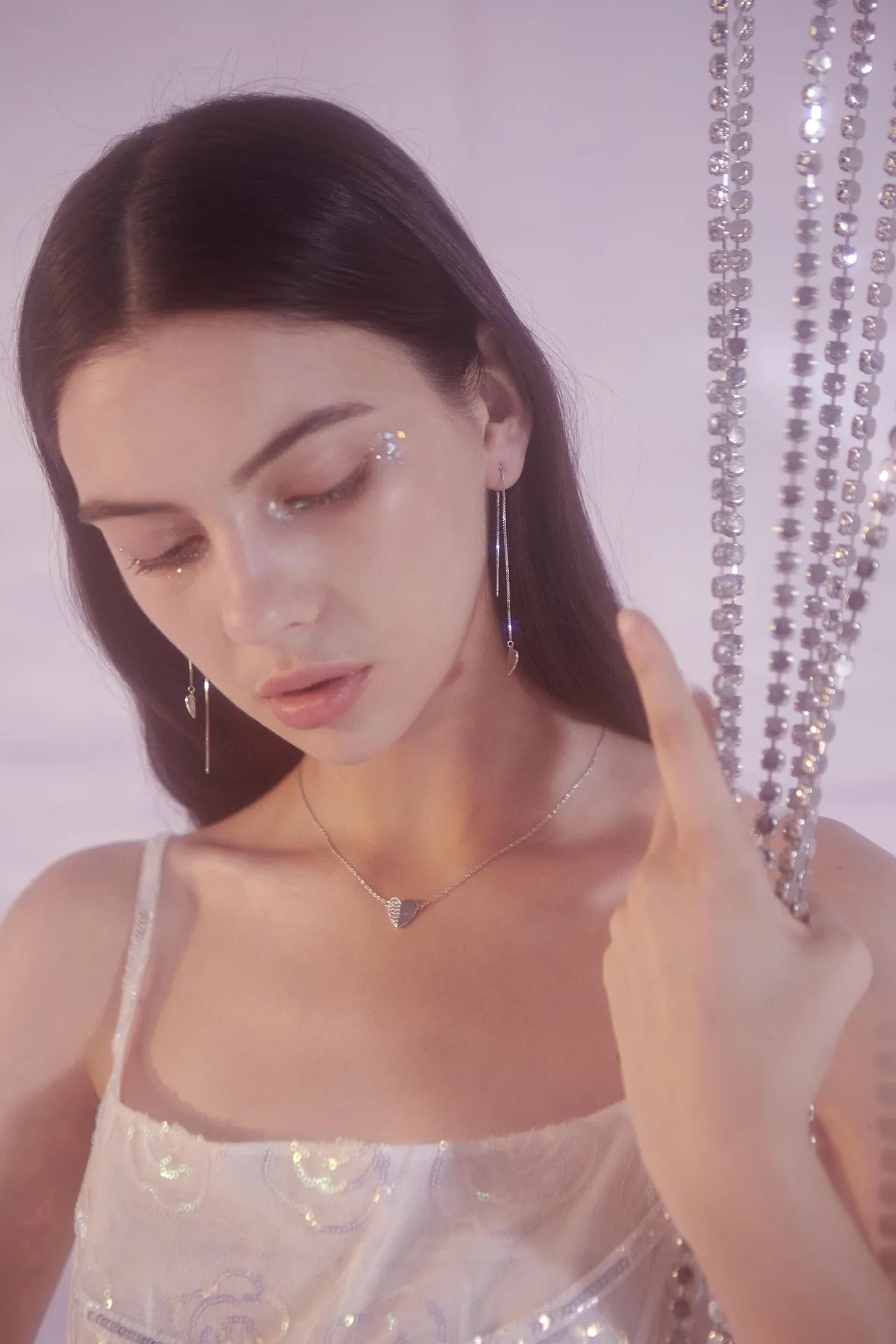 Heart Threader Earring (Single)