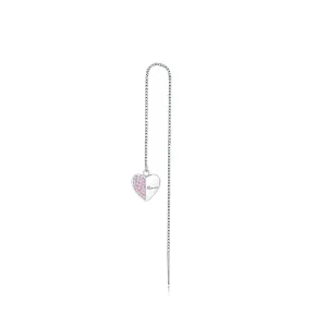 Heart Threader Earring (Single)