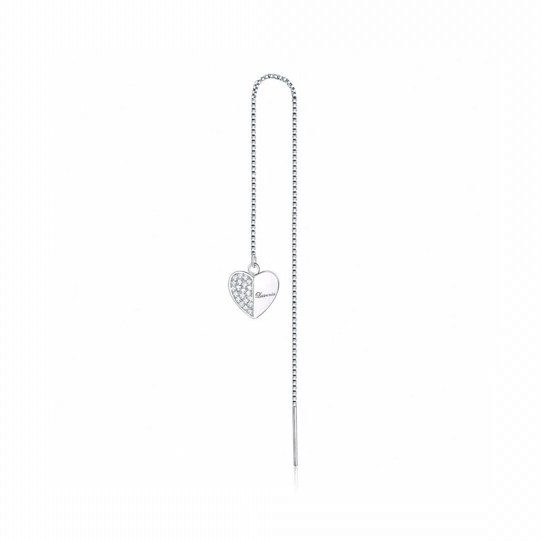 Heart Threader Earring (Single)