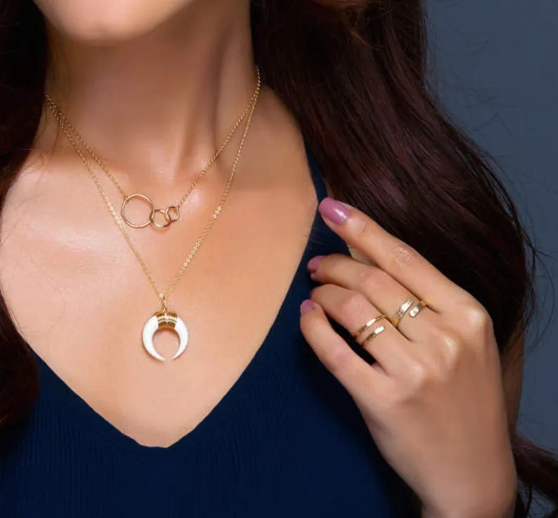 Horn Tusk Necklace