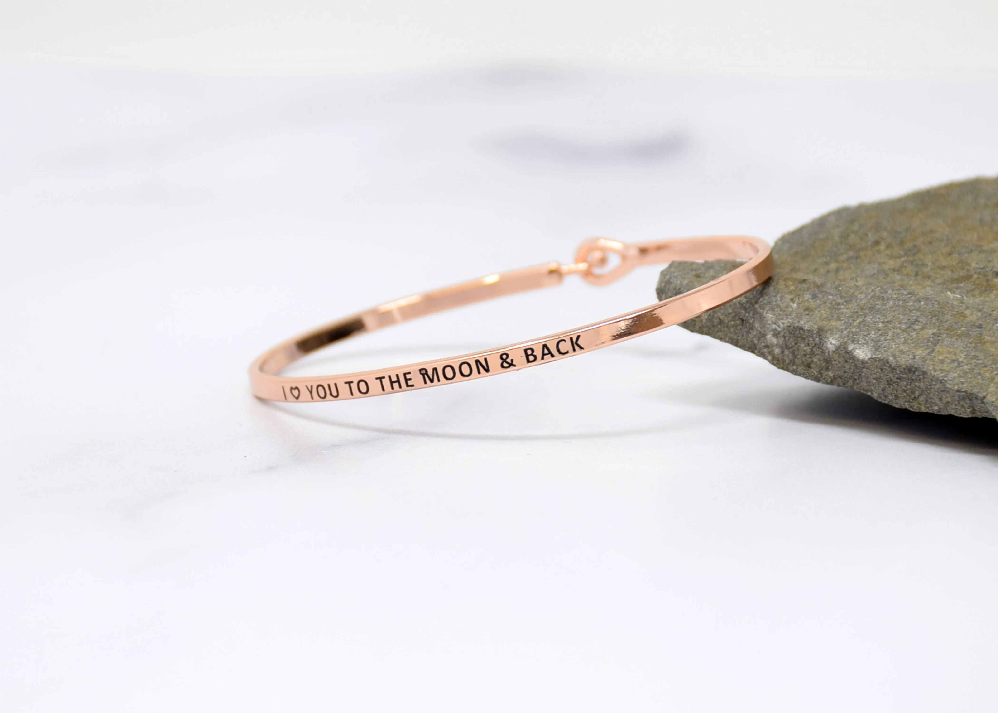 I LOVE YOU TO THE MOON AND BACK BRACELET