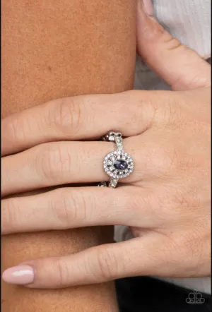 I Said Yes Purple Paparazzi Ring