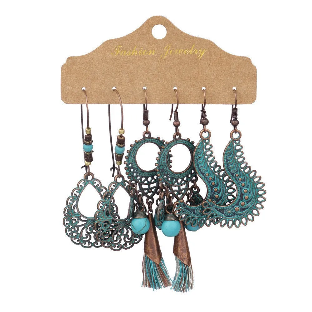 Irregular geometric earrings