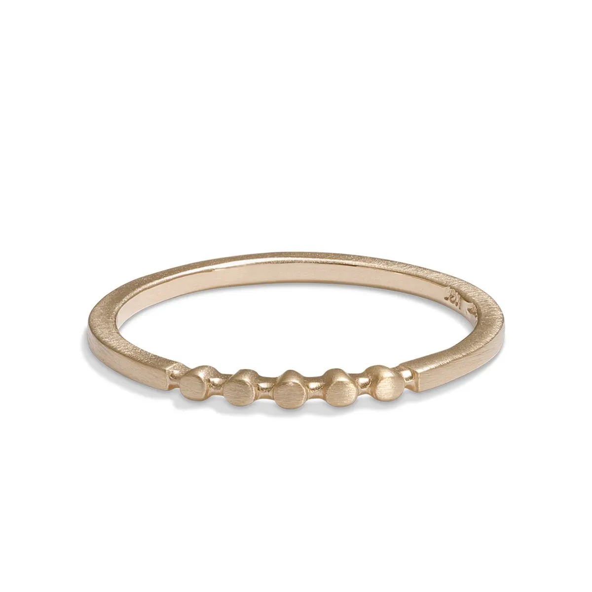 Itero 14k Gold Stacking Ring