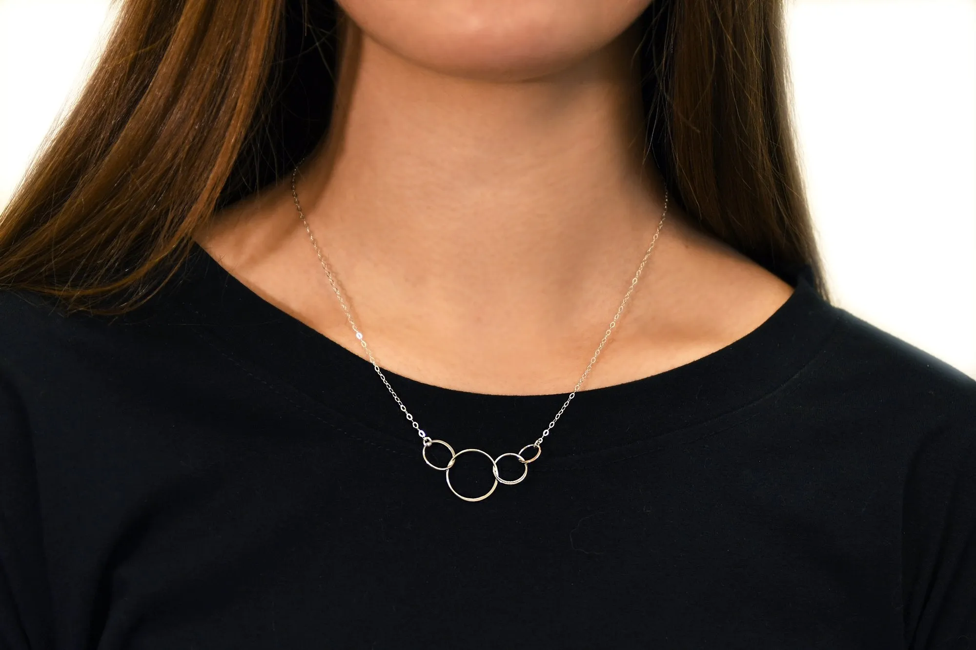 josie four ring necklace • generations, great grandma
