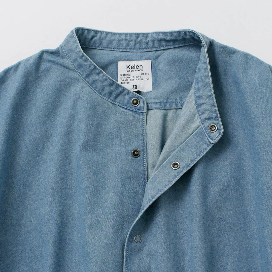 KELEN / FAUNA Balloon Denim Shirt