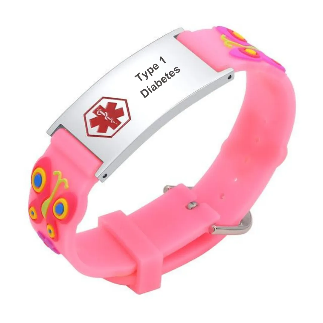 Kids Type 1 Adjustable Medical Alert