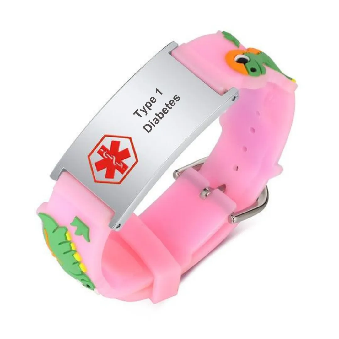 Kids Type 1 Adjustable Medical Alert