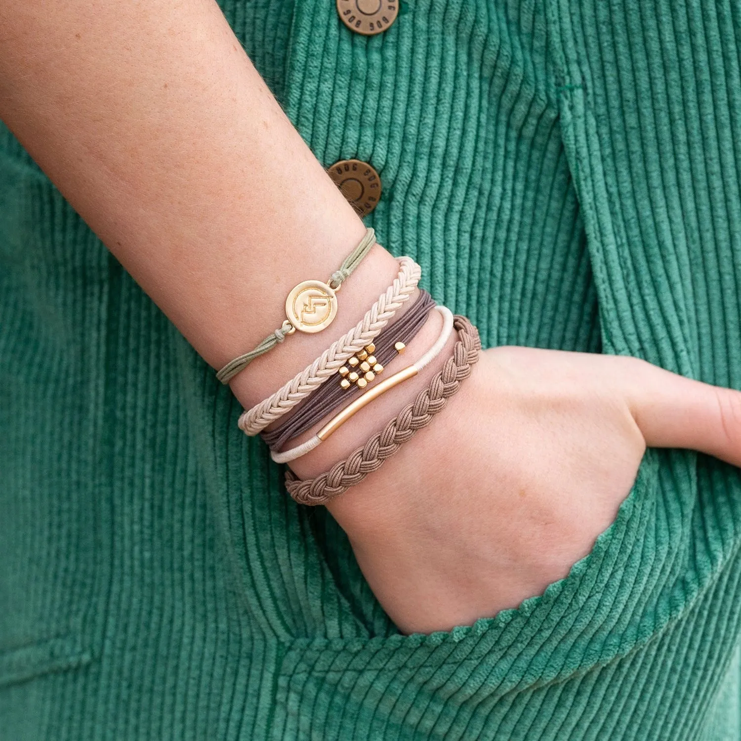 K'Lani Hair Tie Bracelet Set - Climb