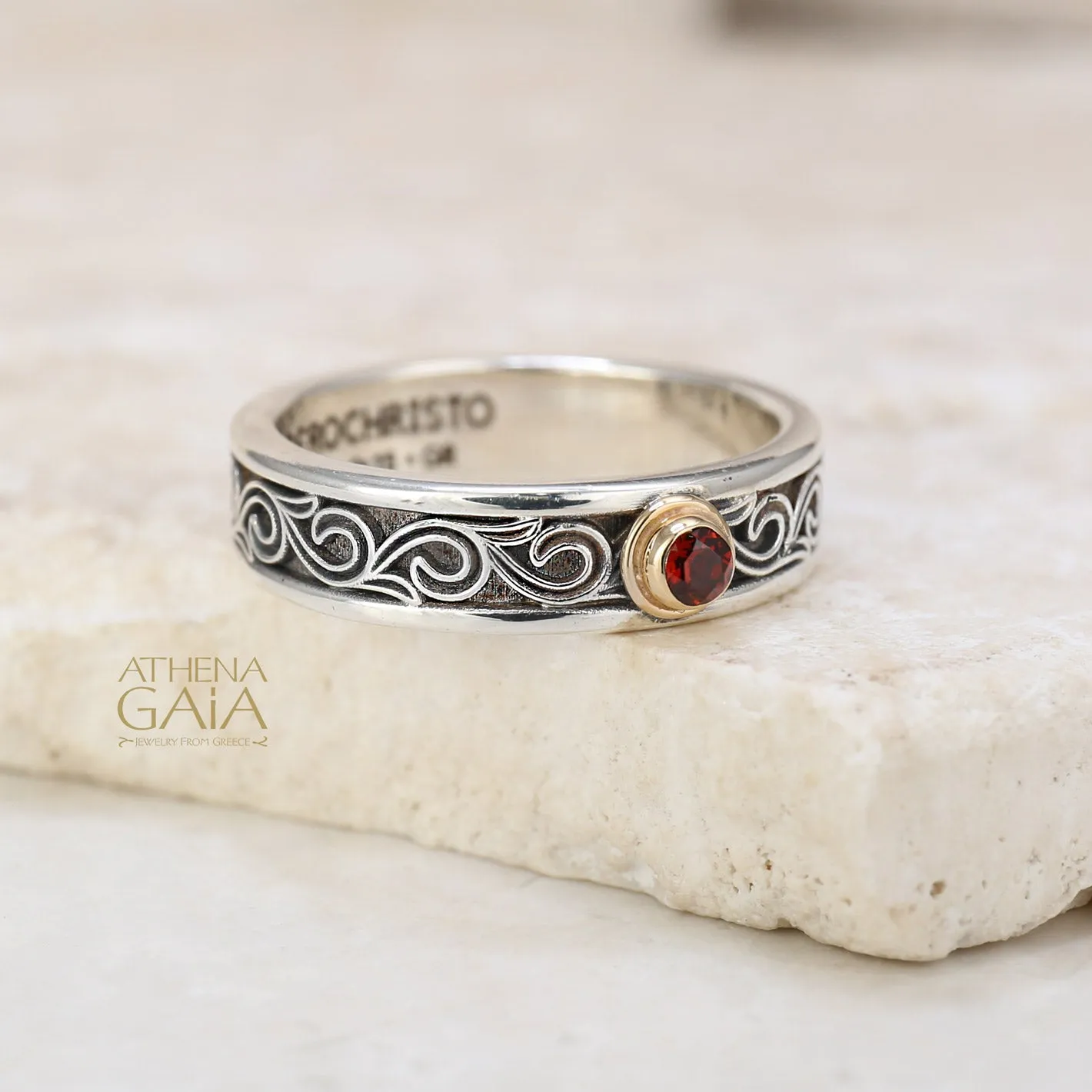 Kyma Stackable Band Ring