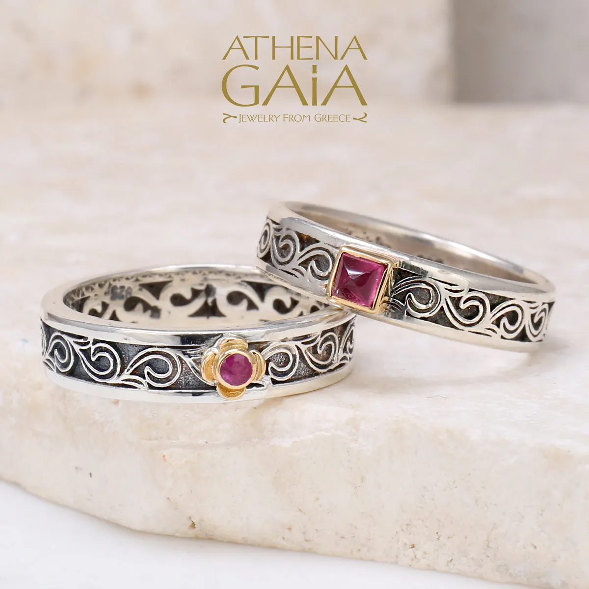 Kyma Stackable Band Ring