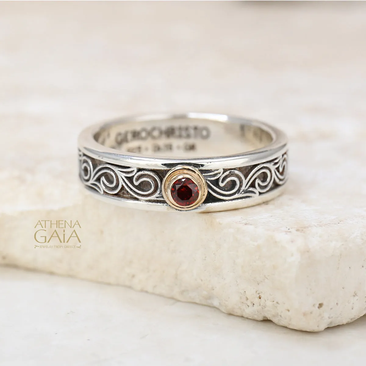 Kyma Stackable Band Ring