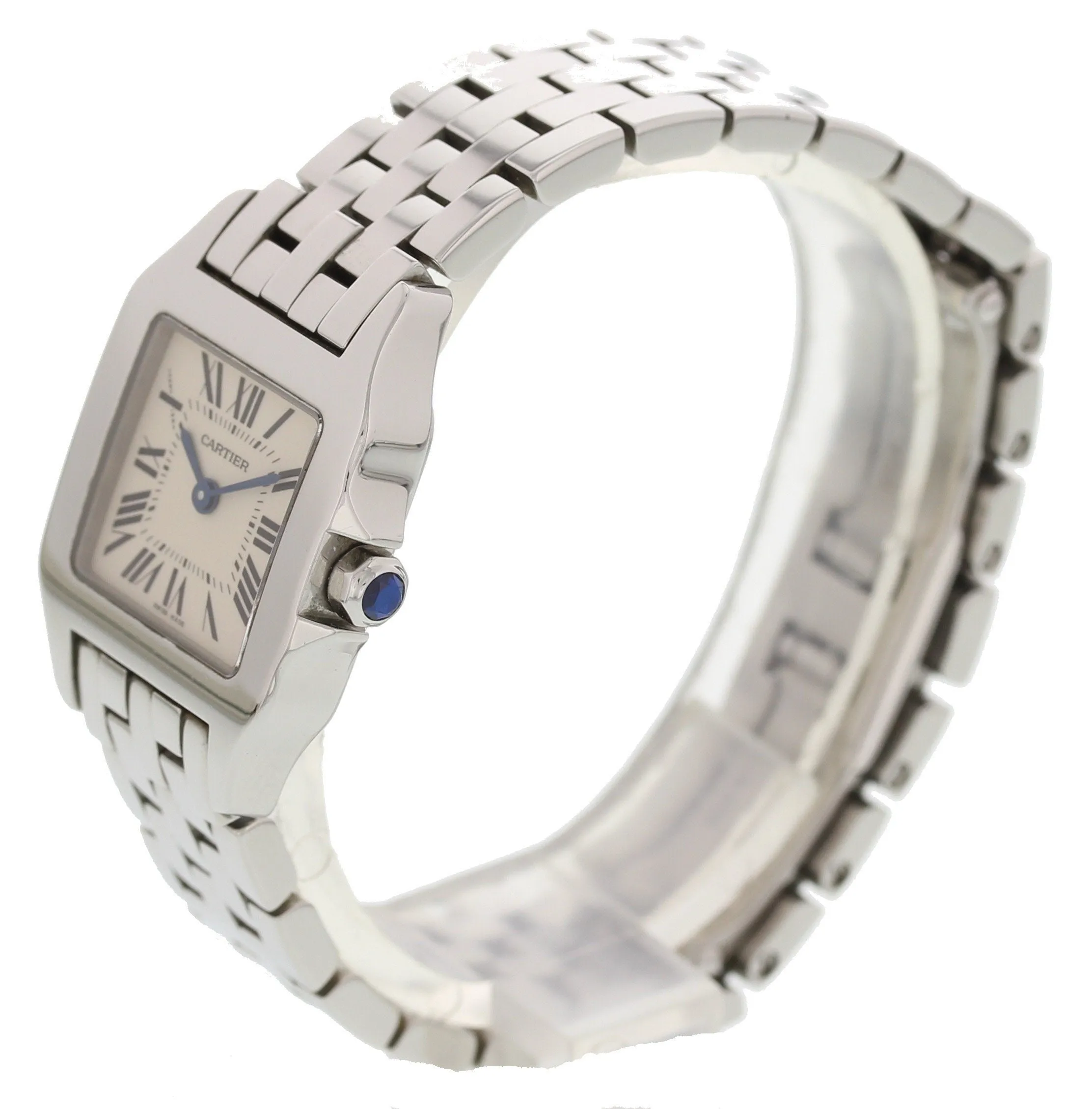 Ladies Cartier Santos Demoiselle 2698 / W25064Z5 w/ Papers