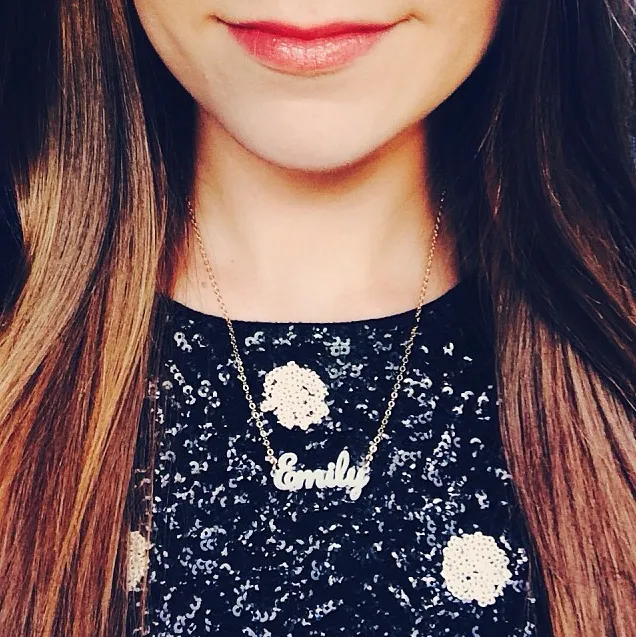 Lauren Nameplate Necklace