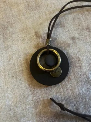 Layered Circle Pendant Necklace
