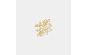 Leaf Collage Ring