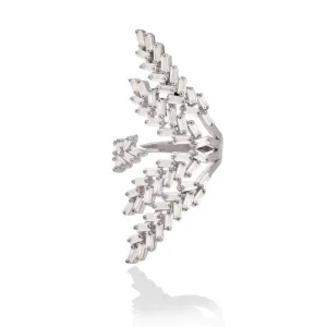 LEAF RING, SILVER