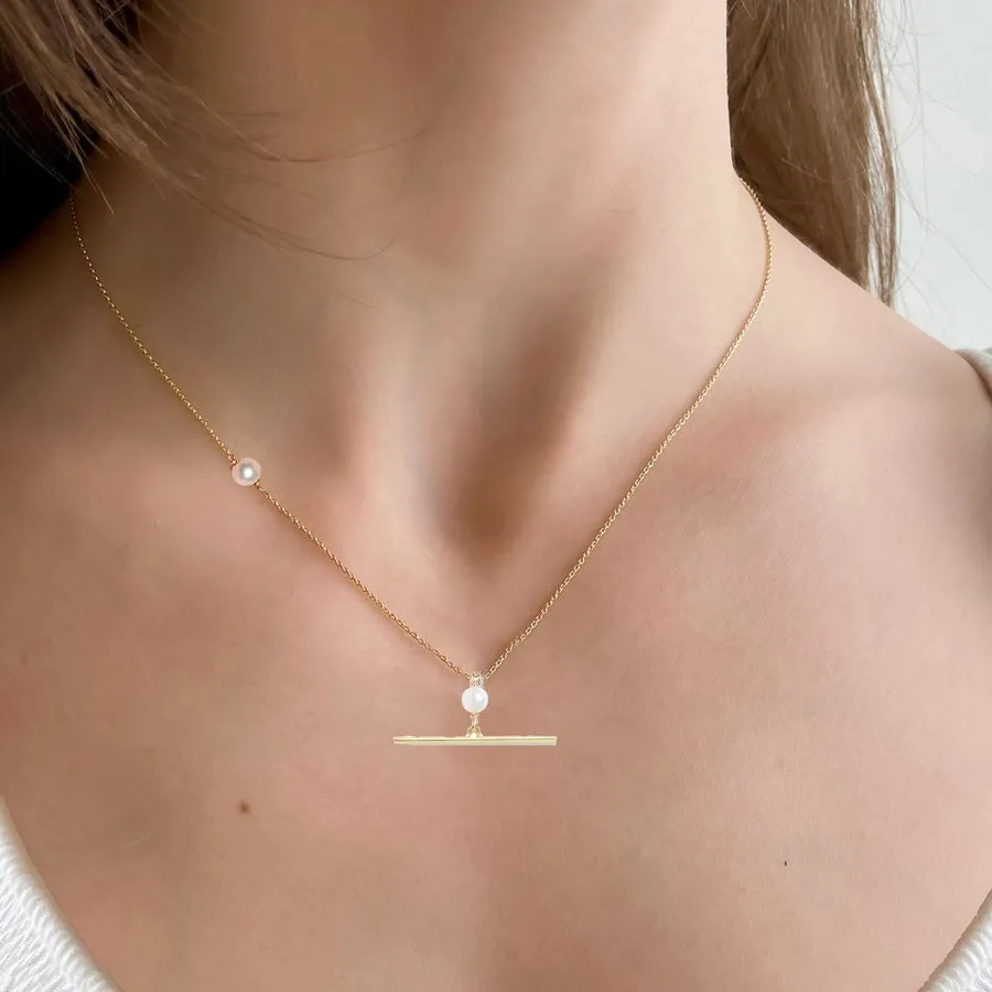 Linear Bar Necklace