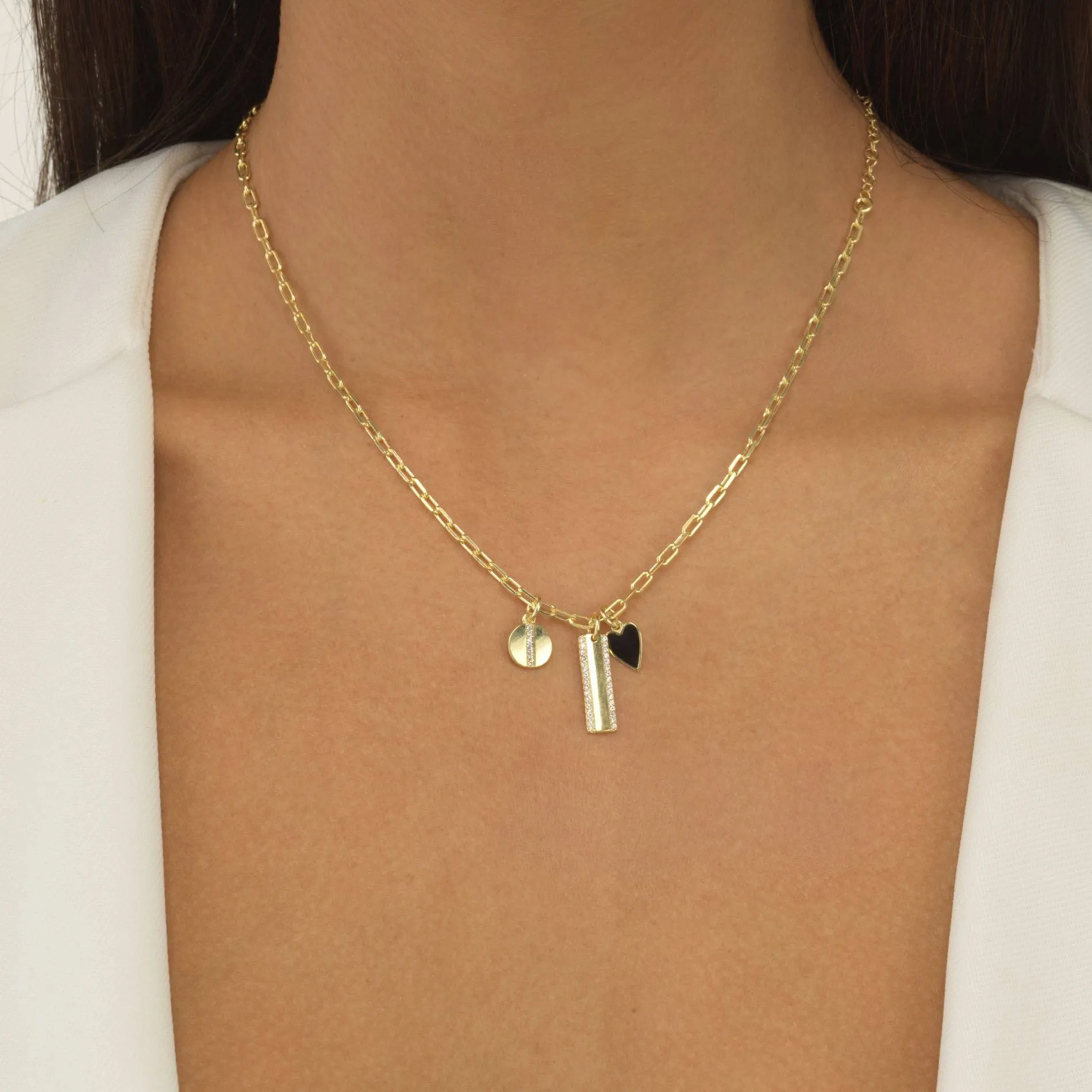 Link Charm Necklace