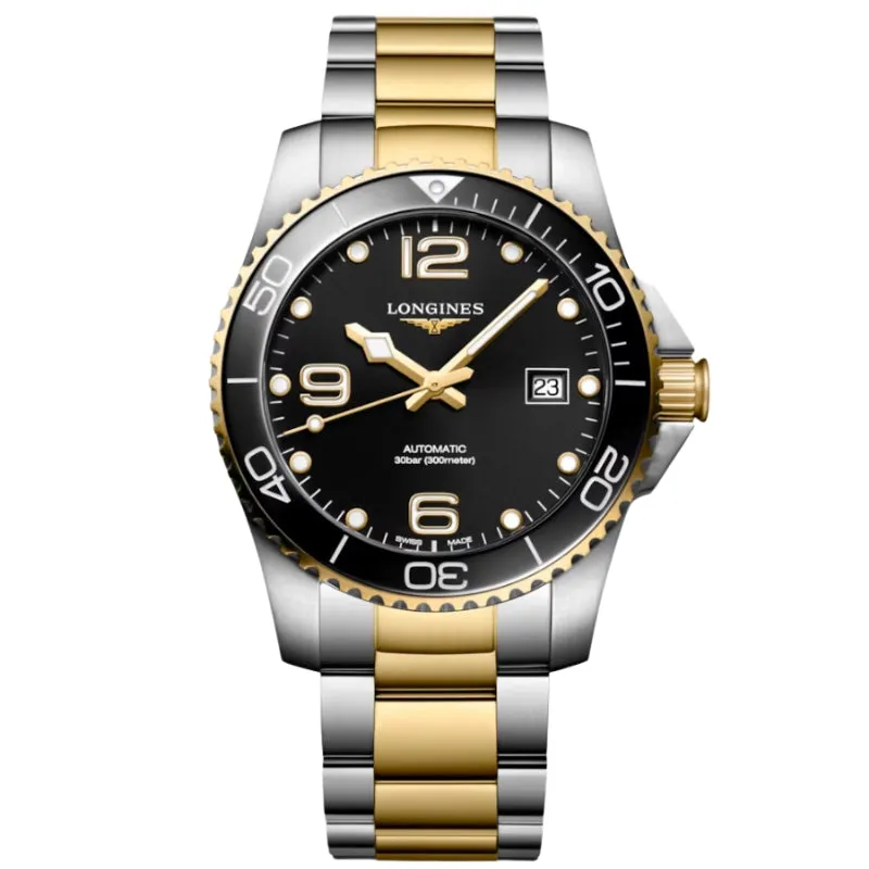 Longines Hydroconquest Two-Tone 41mm Stainless Steel - L3.781.3.56.7